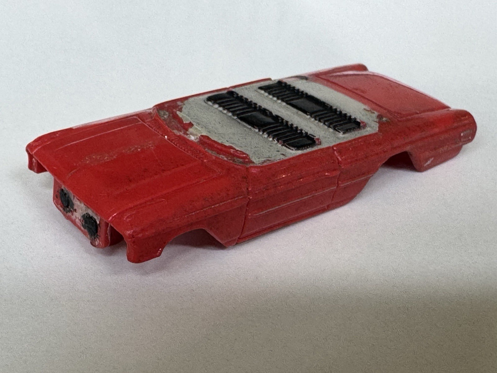 Aurora ThunderJet 500 1963 Ford Galaxie 500 HT HO Slot Car Body RED/TAN/BLACK Aurora ThunderJet 500 1963 Ford Galaxie 500 HT HO Slot Car Body RED/TAN/BLACK