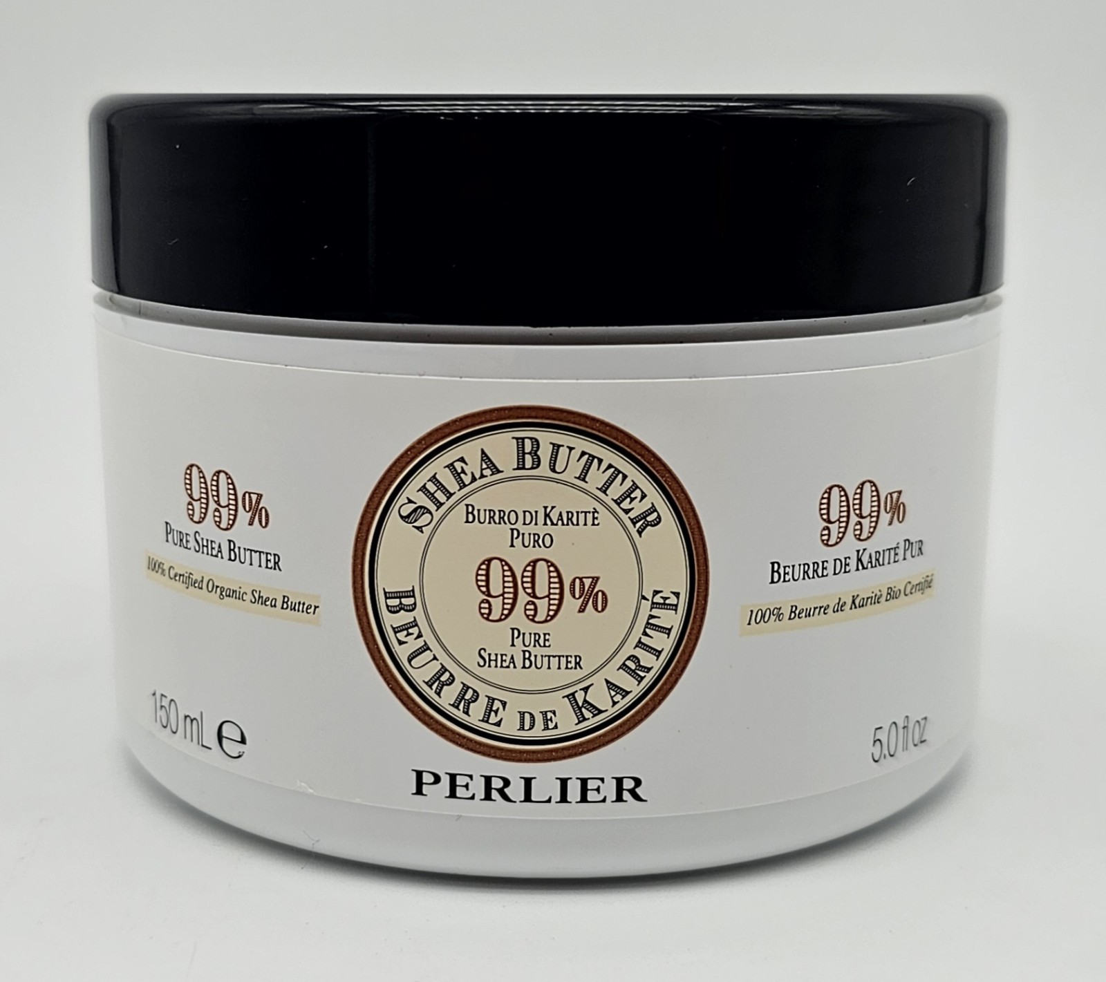 PERLIER 99% Pure Shea Butter 5.0 fl oz NEW SEALED PERLIER 99% Pure Shea Butter 5.0 fl oz NEW SEALED