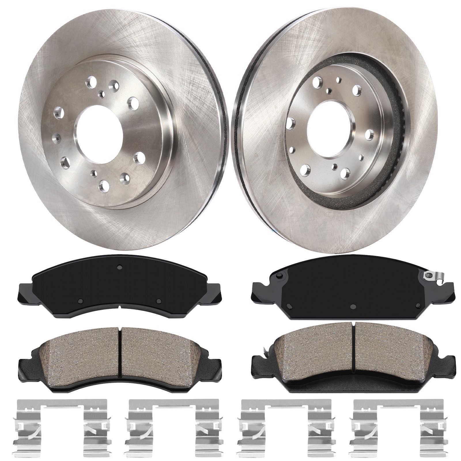 12.99'' Front Rotors Brake Pads for Chevy GMC Silverado Sierra 1500 Tahoe Yukon
