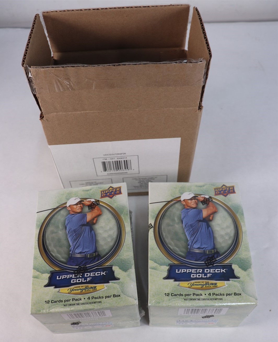 2026 Upper Deck Golf Blaster Boxes 2 Box Case (Total 96 Cards) New