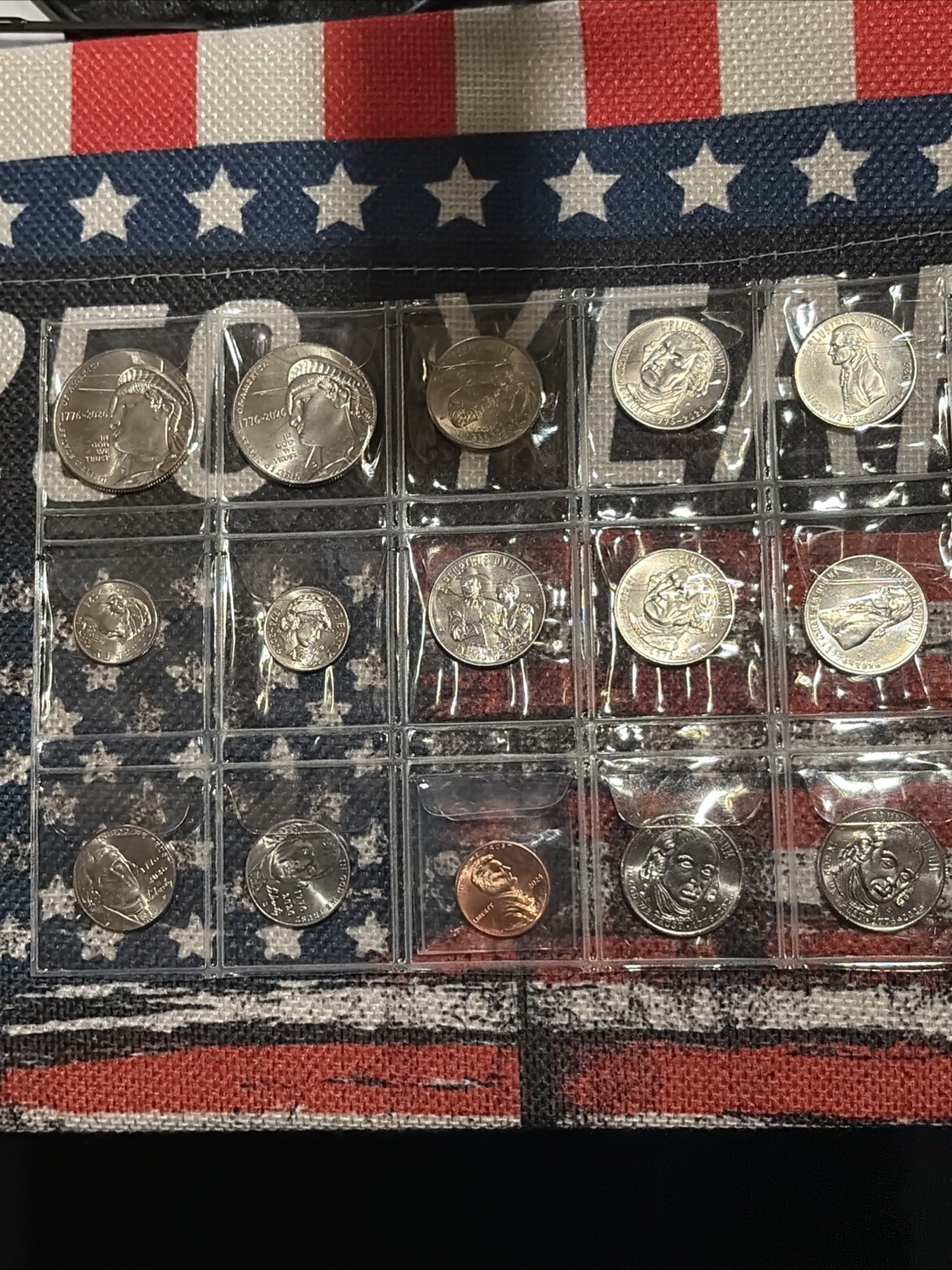 2026 P & D , 7 sets  of Duel DATED Coins, , NEWLY RELEASED Constitution Quarter