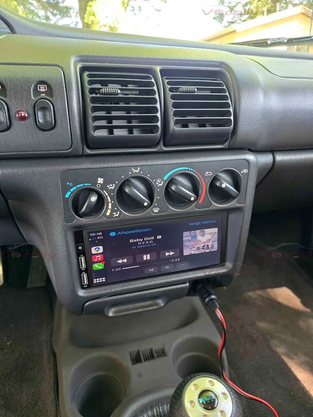 For 1995-1999 Dodge Neon / Plymouth Neon Carplay Android 15 Car Stereo Radio GPS