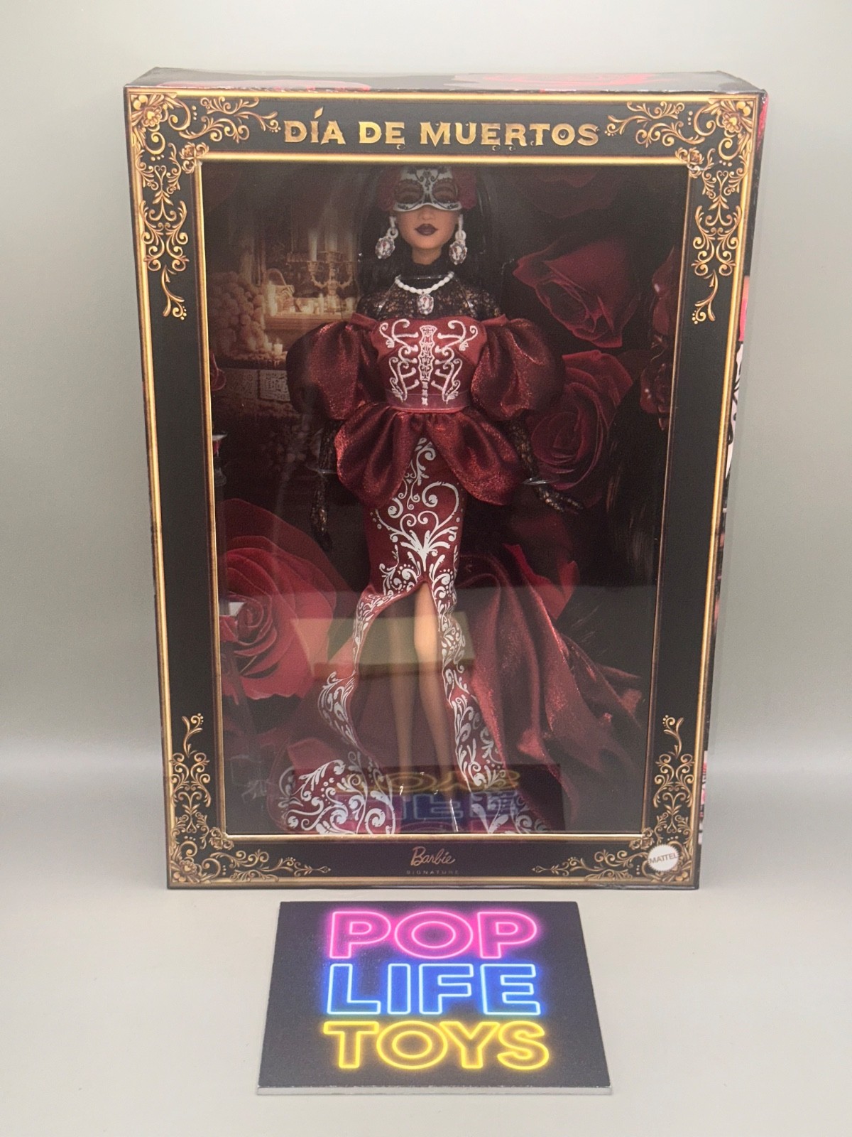 New 2026 Mattel “Dia de Muertos Barbie” #JJX96 w/ Shipper READ