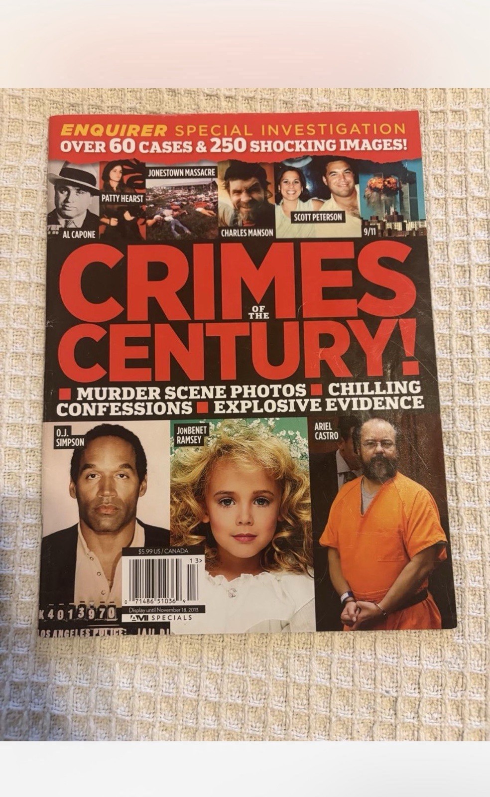 National Enquirer Crimes of the Century Special Investigation Magazine 2013 