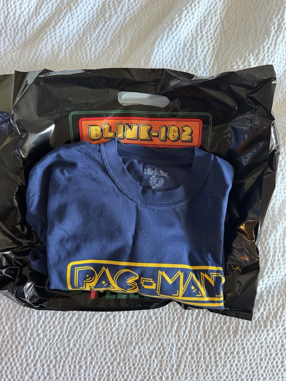 2026 Sdcc Comic Con Exclusive Rare New Blink 182 Pac-Man Pacman Shirt Large