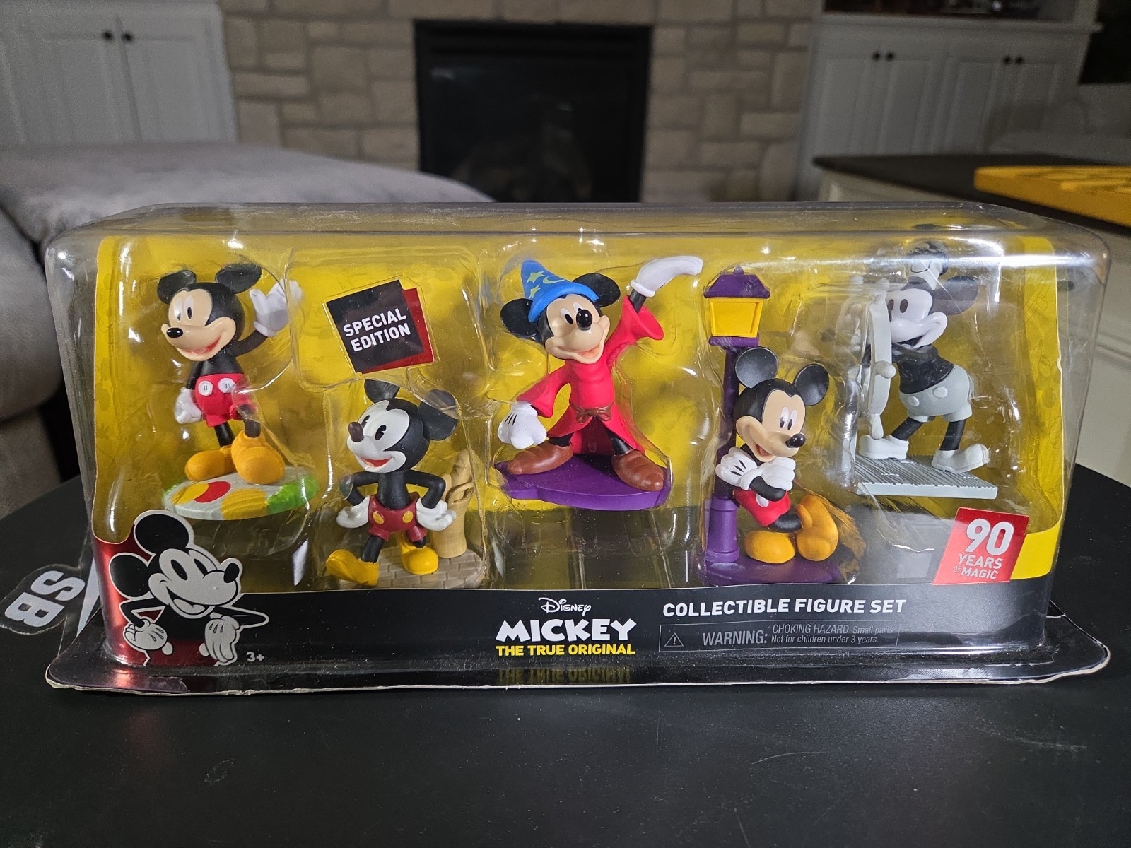 Disney Mickey Mouse 90th Anniversary Collectible Figure Set - Special Edition