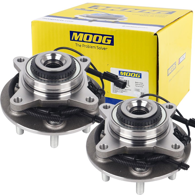 4WD MOOG Front Wheel Bearing Hub Assembly Pair For Ford F-150 2018-2020 6 Lugs 4WD MOOG Front Wheel Bearing Hub Assembly Pair For Ford F-150 2018-2020 6 Lugs