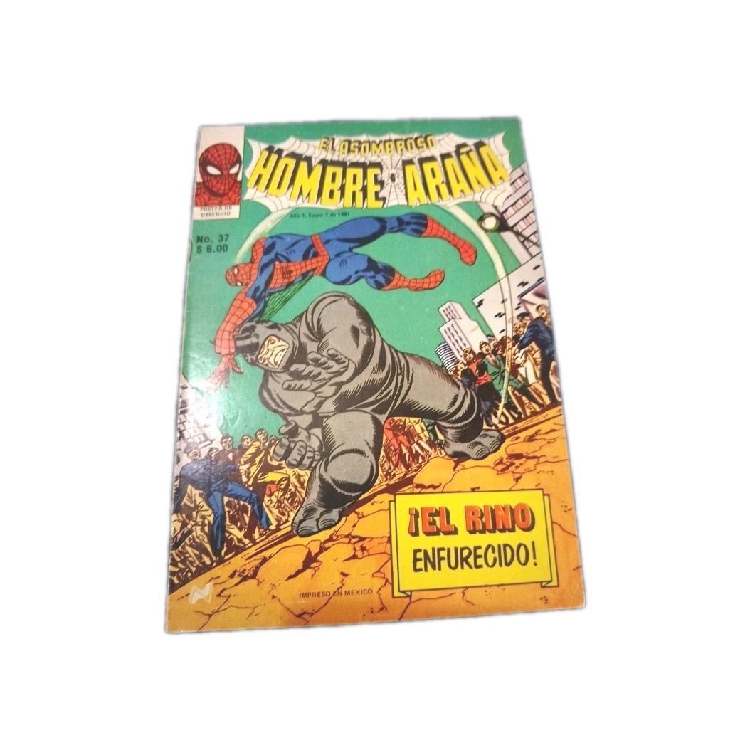 Spanish Mexican Comics,El Asombroso Hombre Araña # 37,Primera Aparición De... Spanish Mexican Comics,El Asombroso Hombre Araña # 37,Primera Aparición De...