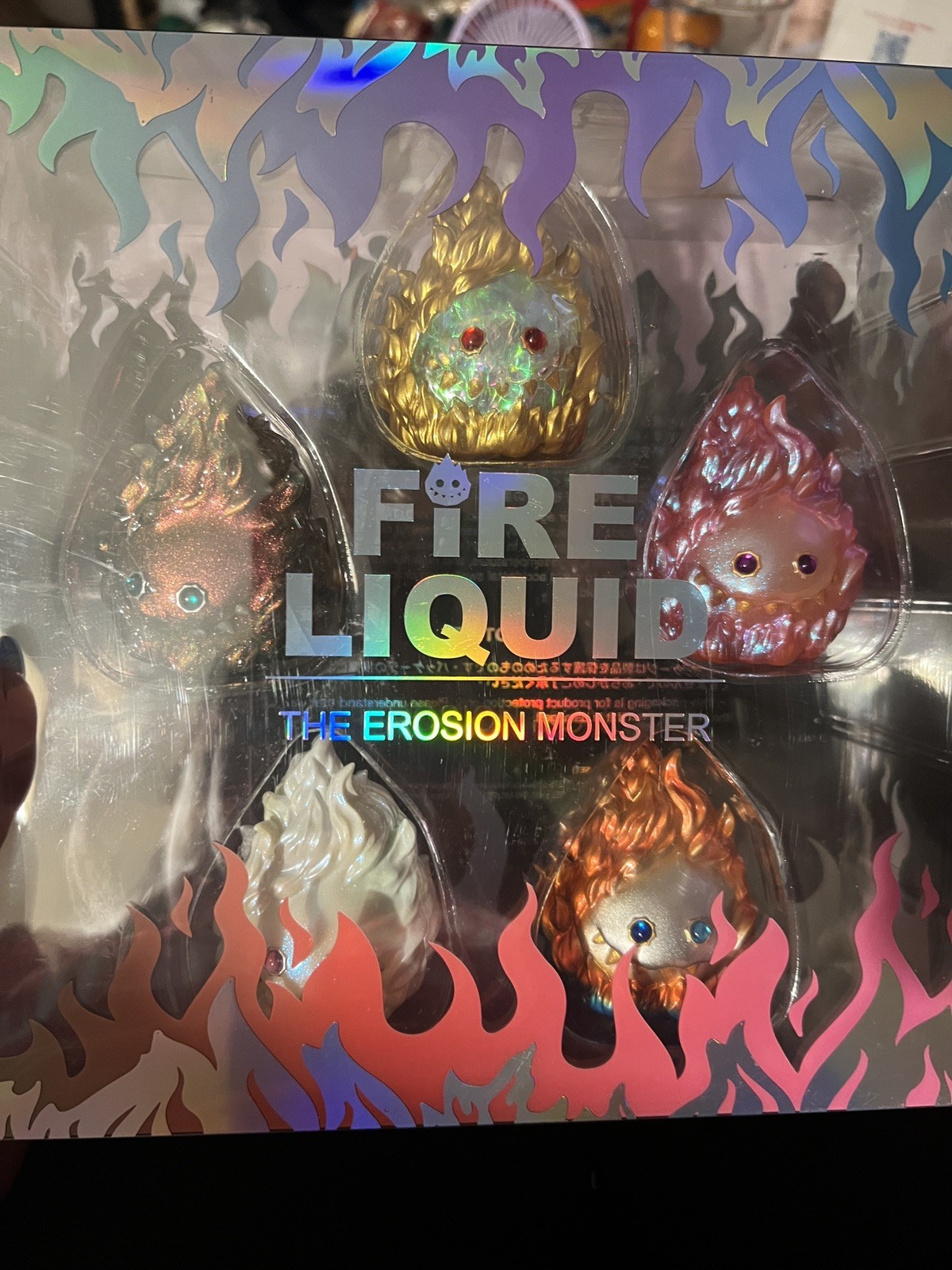 INSTINCTOY Fire Liquid The Erosion Monster Set(5Pcs) BRAND NEW INSTINCTOY Fire Liquid The Erosion Monster Set(5Pcs) BRAND NEW
