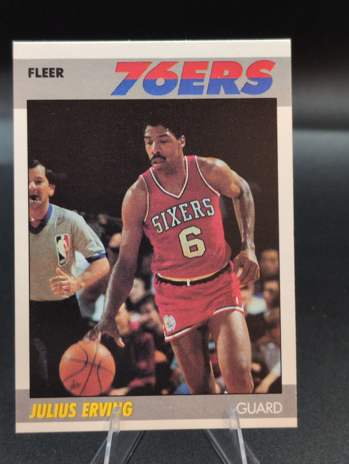 1987-88 Fleer - Julius Erving #35 1987-88 Fleer - Julius Erving #35