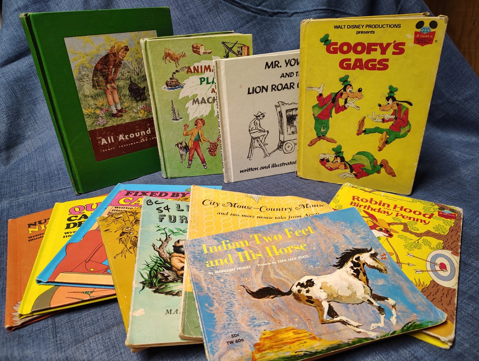 Vintage Children\'s Books Lot of 12