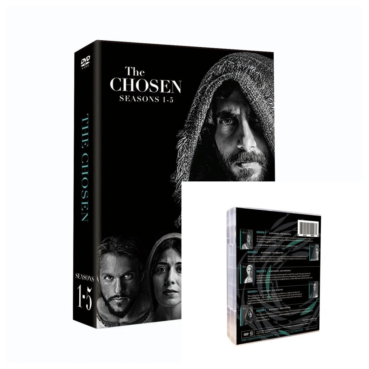 The chosen the Complete Series Seasons 1-5 (DVD, 12-Disc Box-Set) Region 1