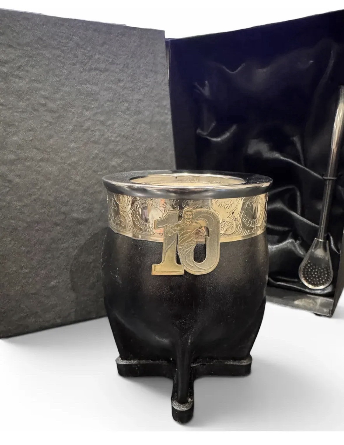 MATE MESSI 10 Calabaza Premium en caja ARGENTINA Calidad MATE MESSI 10 Calabaza Premium en caja ARGENTINA Calidad