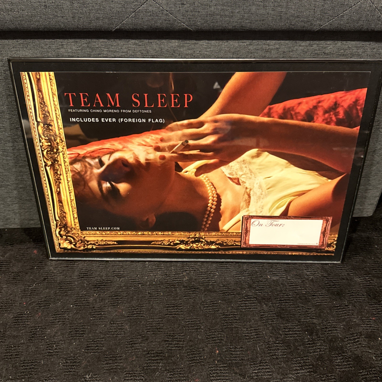 Team Sleep (Deftones) 2005 Self Titles Promo Poster 11 X 17”