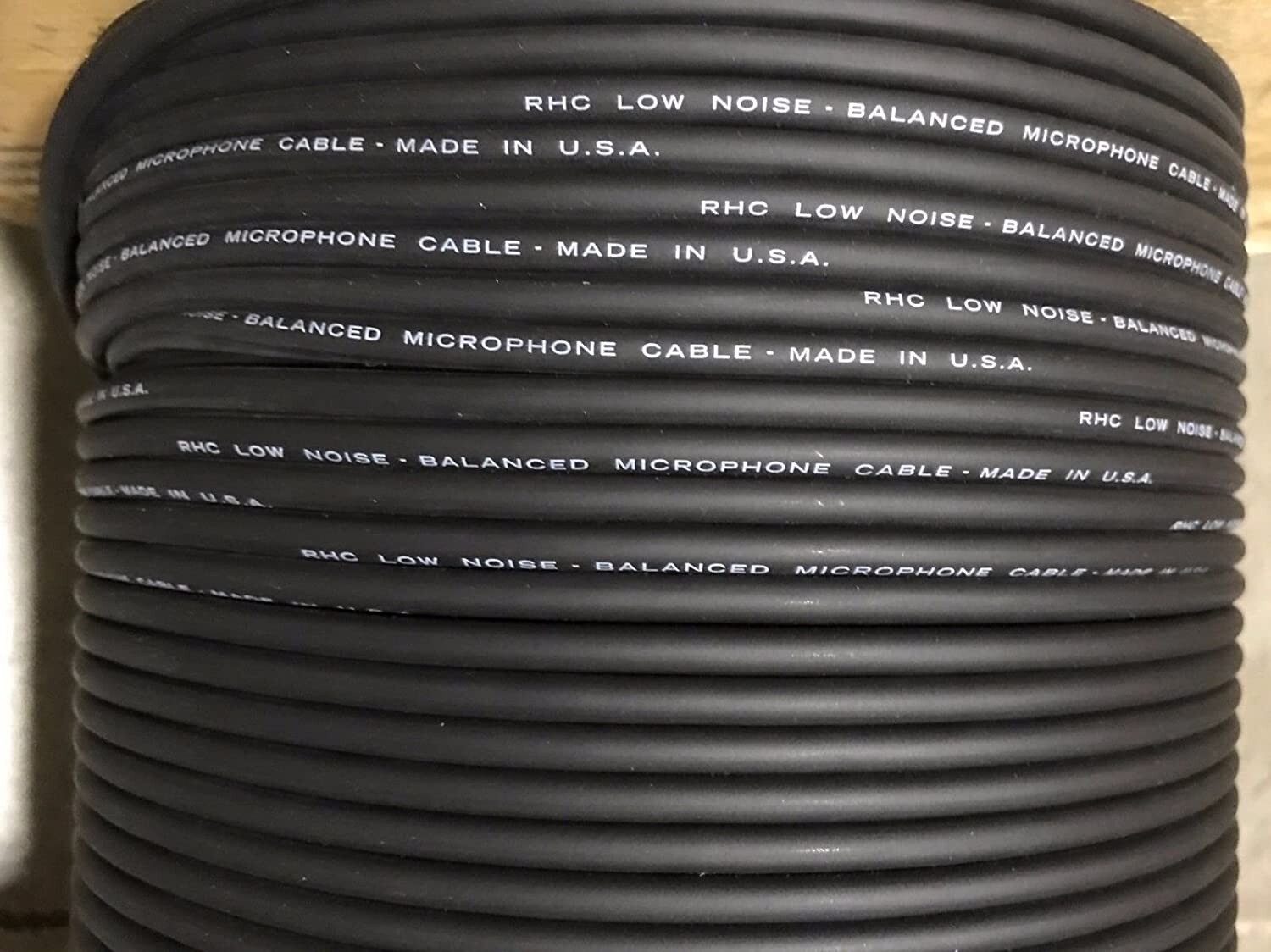 Rapco Horizon MIC1.K 24GA Balanced Microphone Cable - 500ft Spool (USA Made)