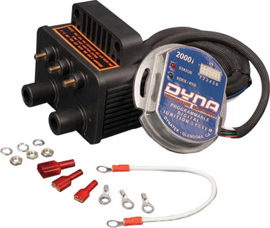 Dynatek D2Ki-5P 2000i Harley Ignition Coil Kit 70-98 w/ D2Ki-1P & DC6-5 coil