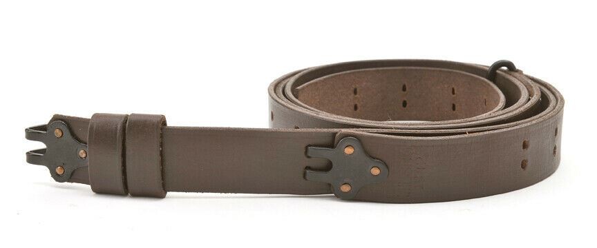 M1907 Military Leather Rifle Sling Dated 1942 M1 Garand Springfield Dark