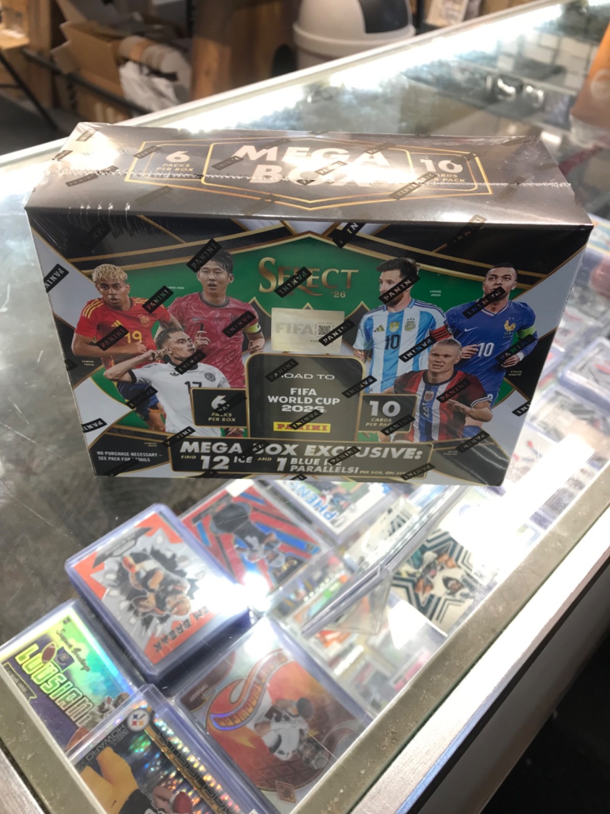 2026 Panini Select Road To FIFA World Cup Soccer Hobby Mega Box