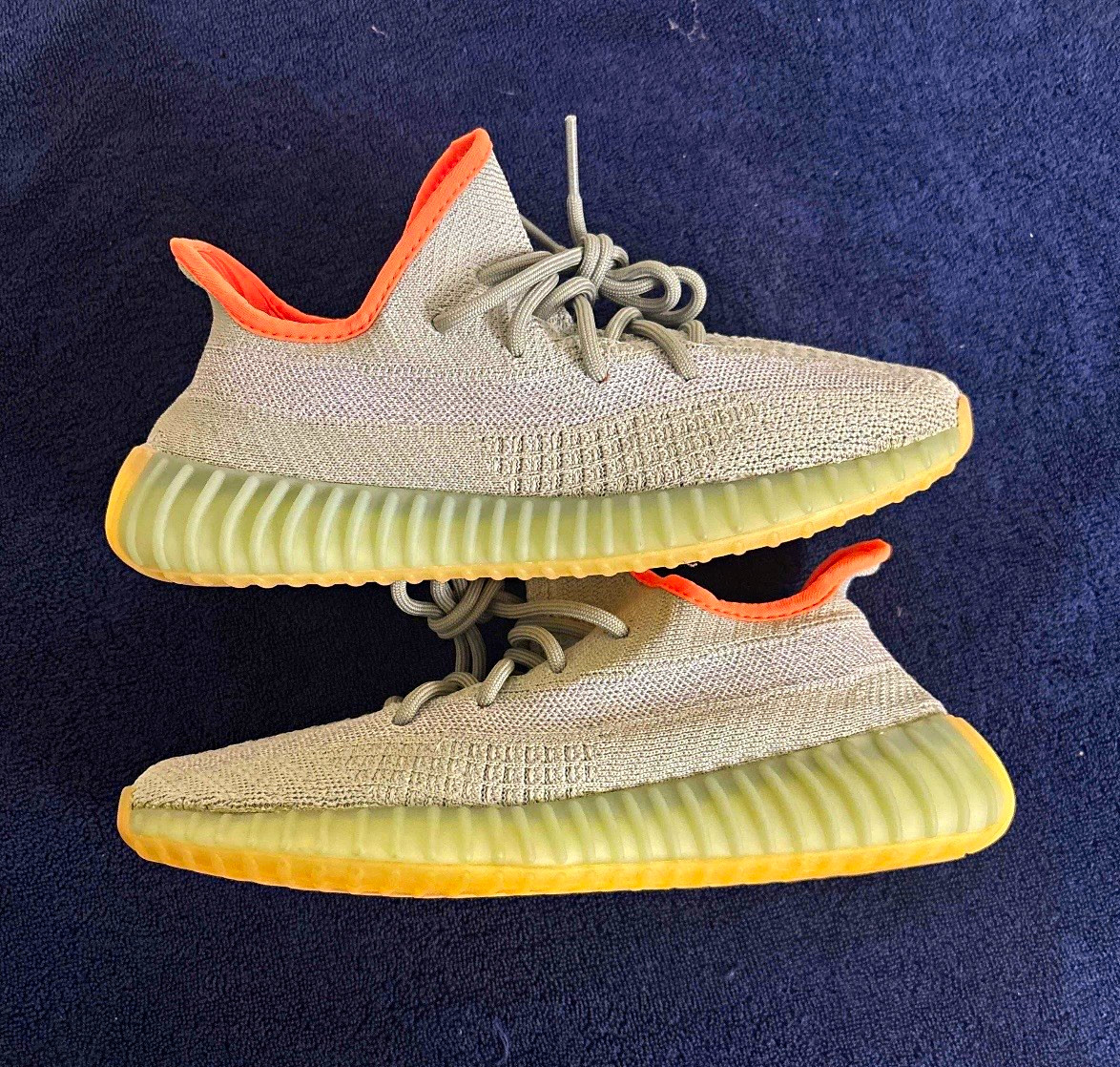 adidas Yeezy Boost 350 V2 Desert Sage FX9035 Primeknit Gray/Orange Men adidas Yeezy Boost 350 V2 Desert Sage FX9035 Primeknit Gray/Orange Men