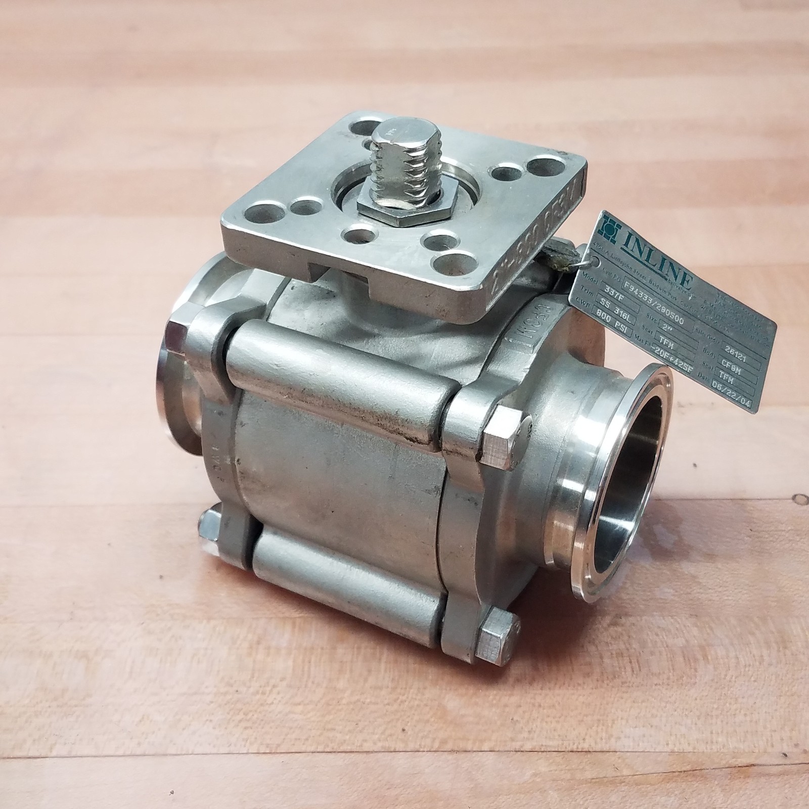 Inline 337F Ball Valve, 2\