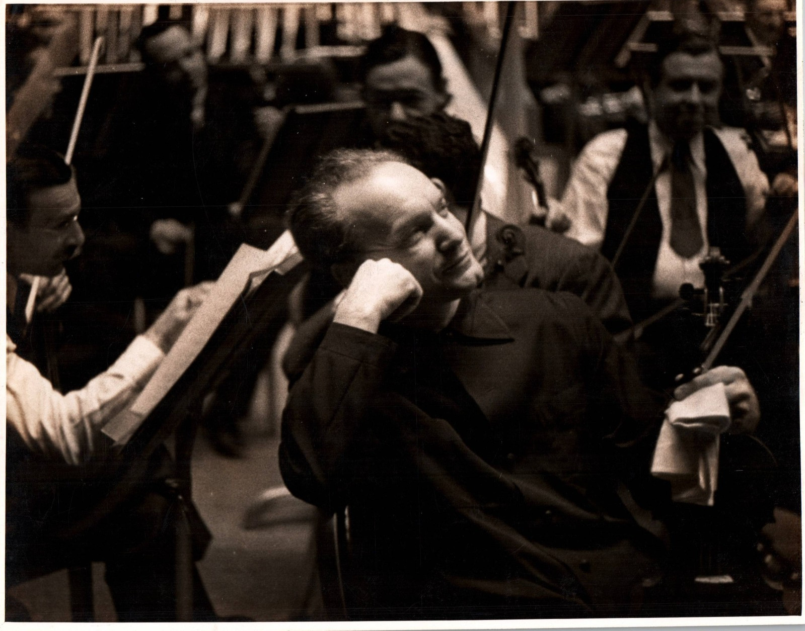 SERGEI Rachmaninov RELAX PORTRAIT 1940s ADRIAN SIEGEL TYPE 1 ORIG PHOTO MA7