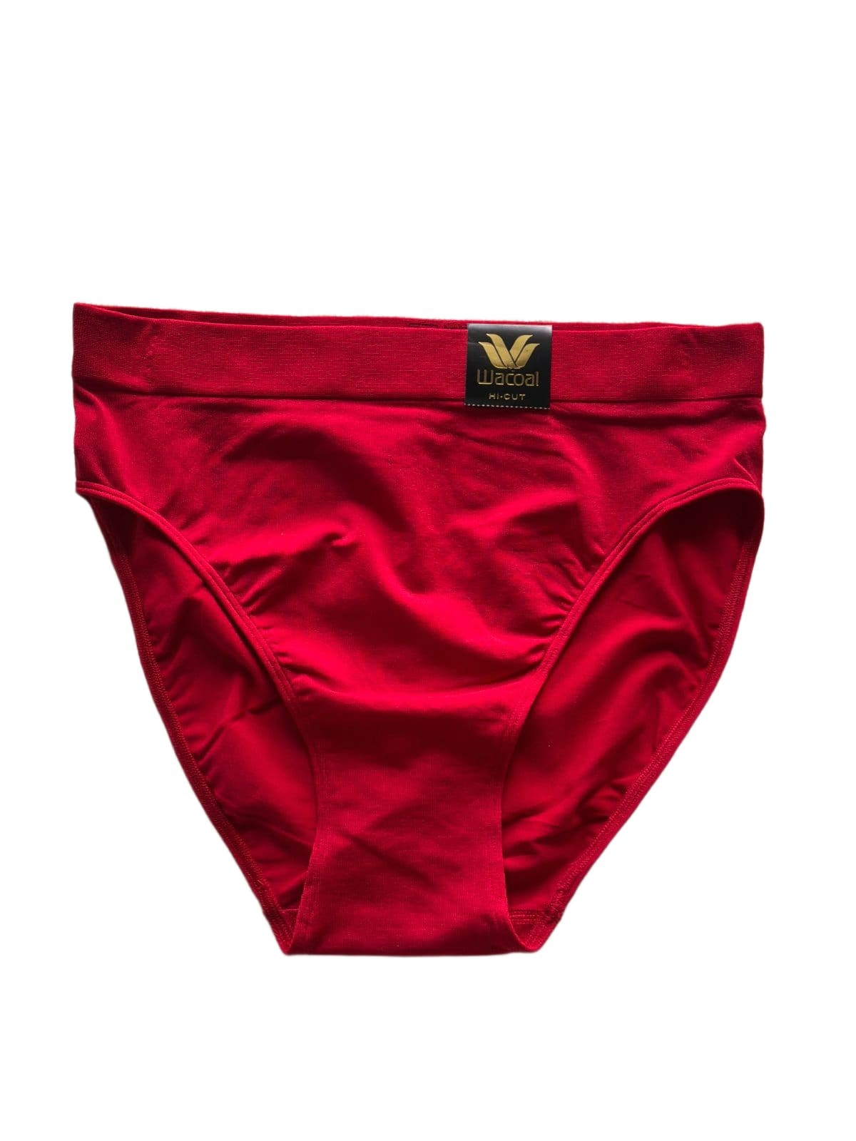 Wacoal b-smooth Hi-Cut Brief Panty Large Equestrian Red Seamless 834175 NWT Wacoal b-smooth Hi-Cut Brief Panty Large Equestrian Red Seamless 834175 NWT