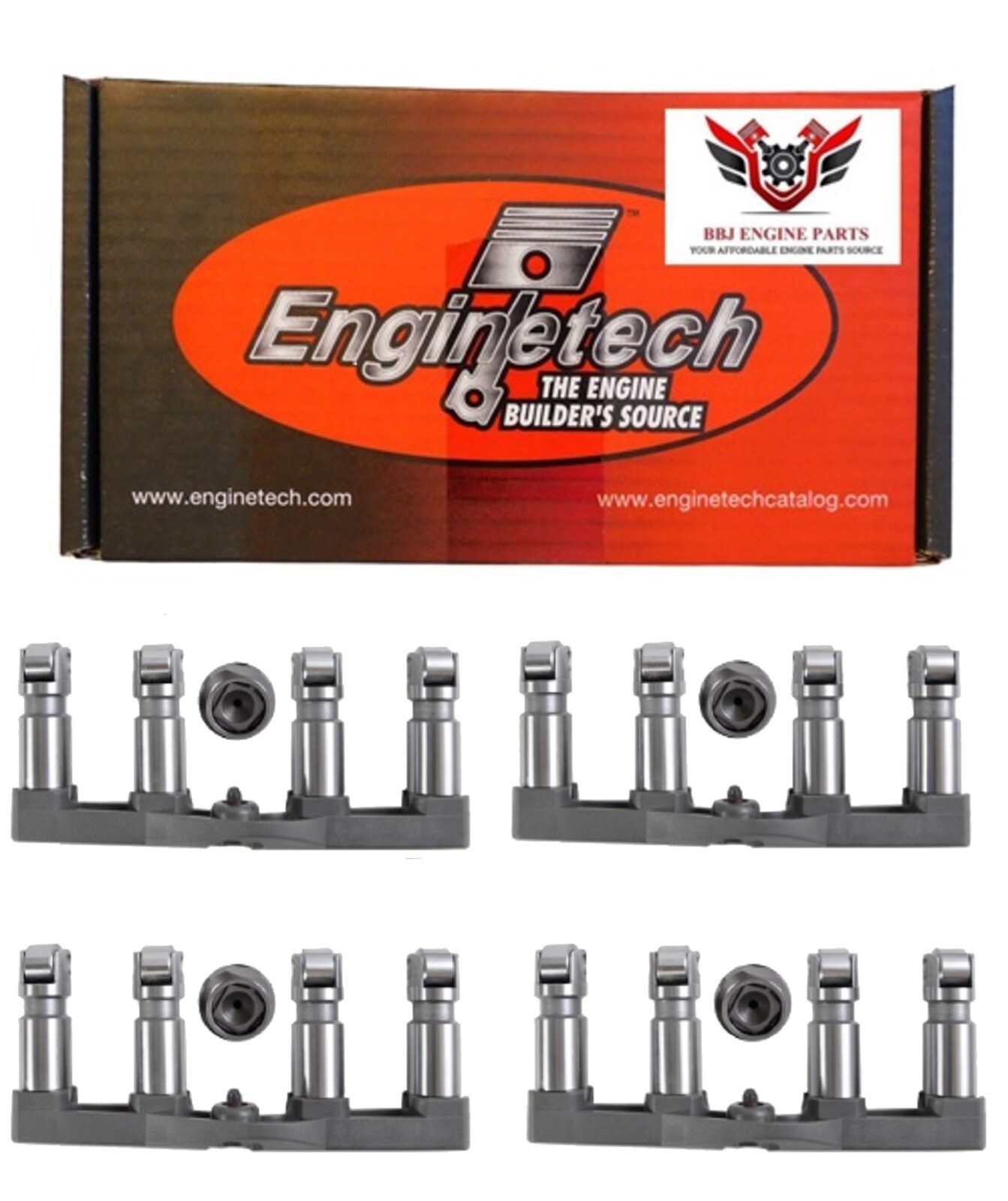 16 Enginetech Lifters fits 03 - 21 Chrysler Dodge 5.7 6.1 6.4 Hemi W/O MDS