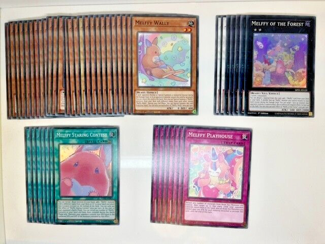 Yugioh Competitive Melffy Deck + Extra Deck + Bonus Gift