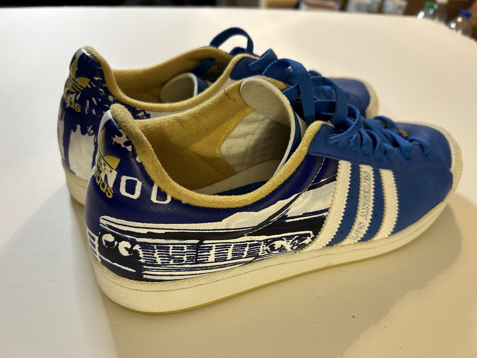 Adidas Los Angeles Hollywood mens size 12 RARE blue sneaker shoe Adidas Los Angeles Hollywood mens size 12 RARE blue sneaker shoe