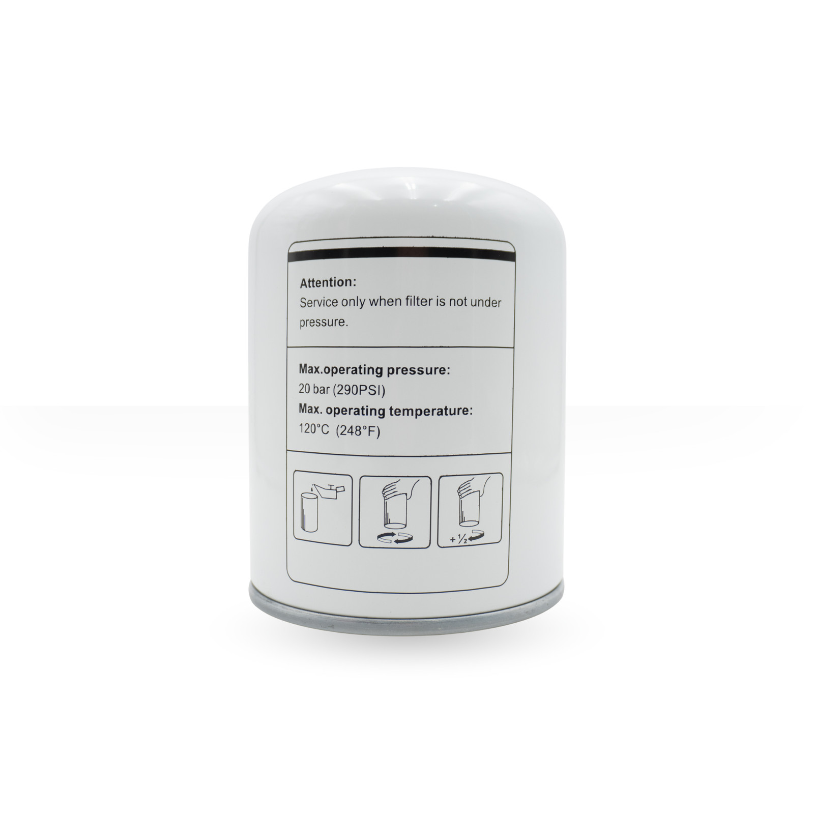 077043014177 Air/Oil Separator Compatible with Kaishan