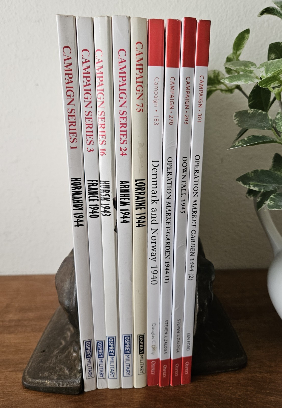 LOT Osprey Campaign Series 9 Volumes ALL WWII European Theater LOT Osprey Campaign Series 9 Volumes ALL WWII European Theater