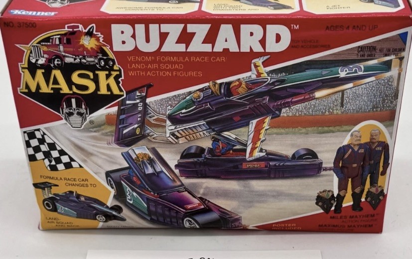 M.A.S.K.  Buzzard Miles & Maximus Mayham