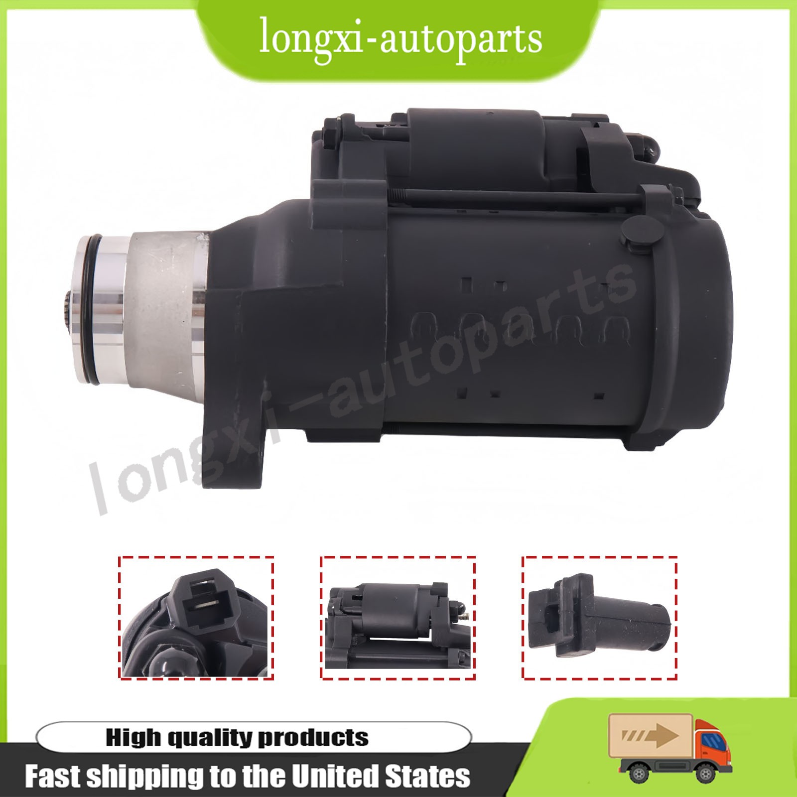 High Torque Starter Motor Fits Harley Touring M8 Electra Street Road Glide 17-23