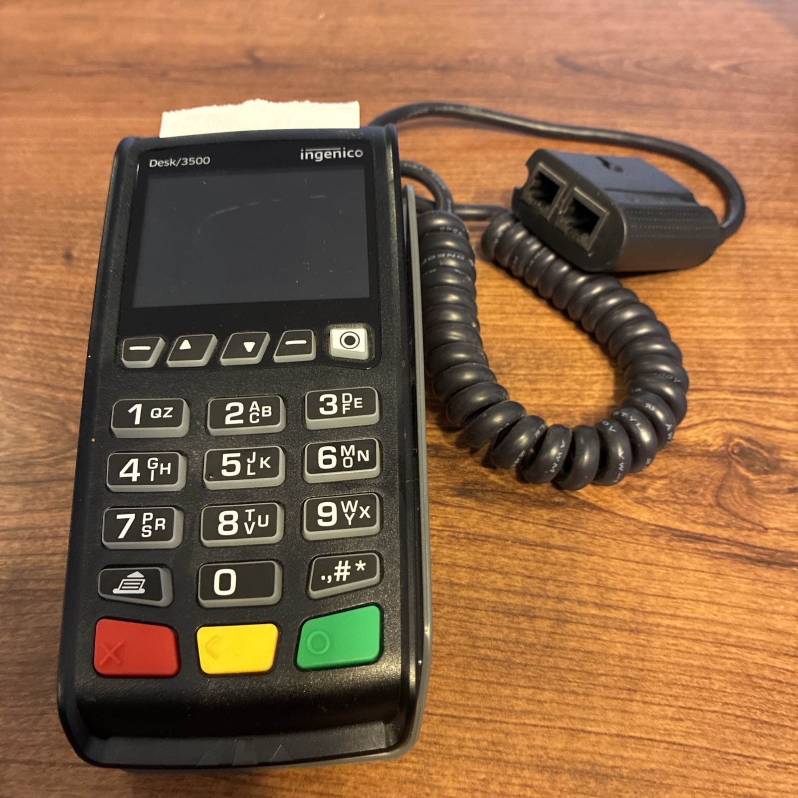 Handheld Ingenico Desk 3500 Credit Card Terminal Handheld Ingenico Desk 3500 Credit Card Terminal