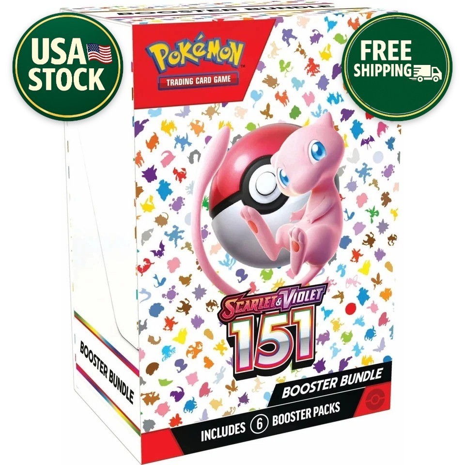 Pokémon TCG Scarlet and Violet 151 Booster Bundle Set - 290-85321