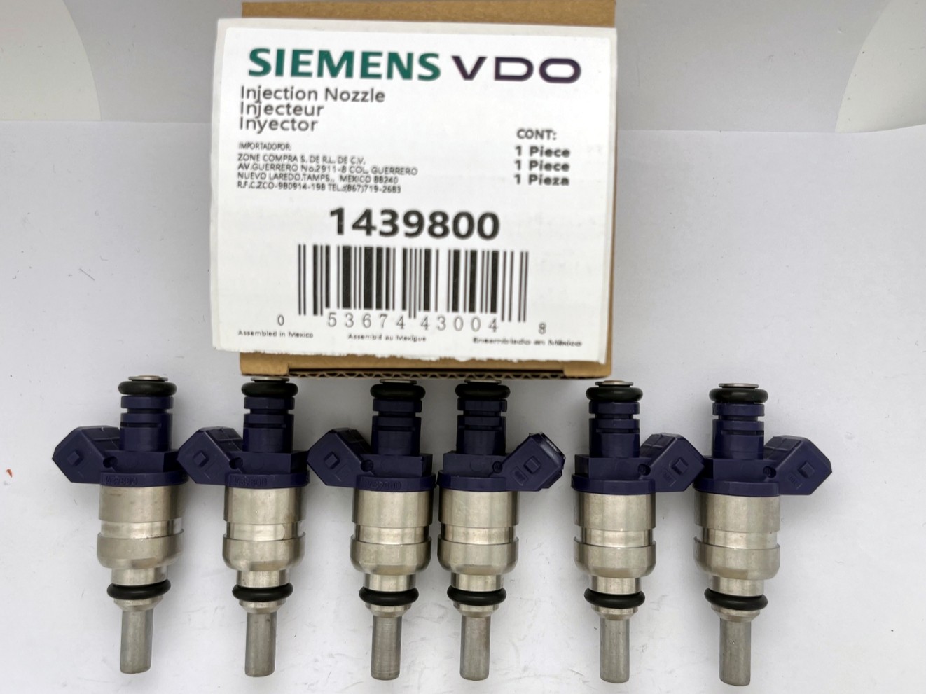 6PCS For BMW 330I 530I X3 X5 Z4 3.0L Deka EV1 Fuel Injectors OEM 13641439800 6PCS For BMW 330I 530I X3 X5 Z4 3.0L Deka EV1 Fuel Injectors OEM 13641439800