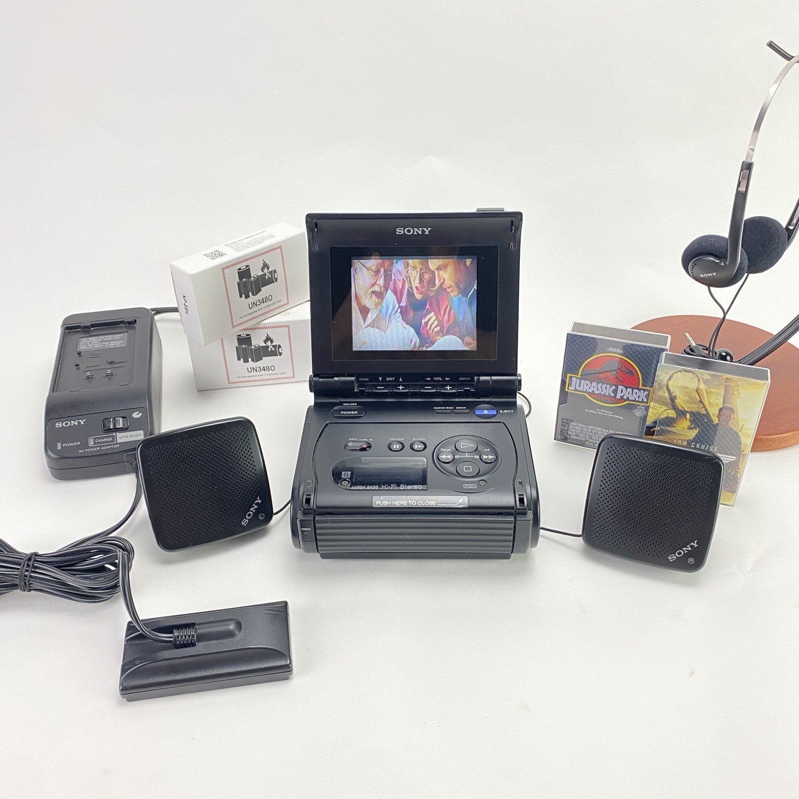 ⭐ Sony 8mm Video Walkman GV-S50 Video8 Cassette Recorder Video Transfer