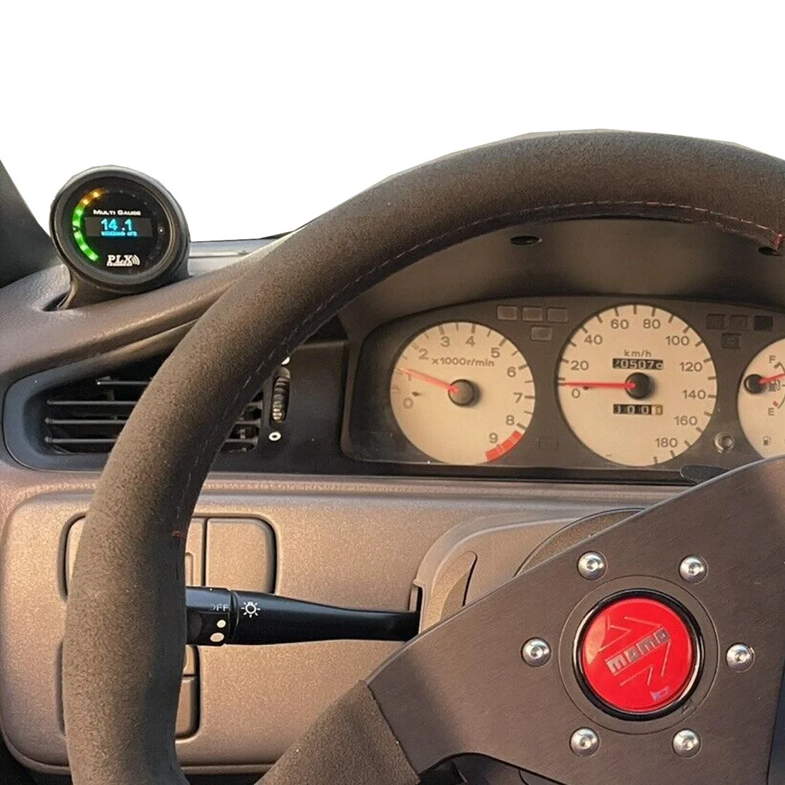Single gauge pod mount for 1992-1995 Civic EG functional defrost vent (Original) Single gauge pod mount for 1992-1995 Civic EG functional defrost vent (Original)
