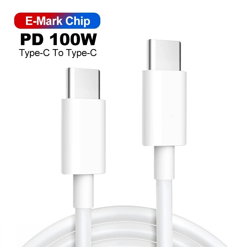 PD 100W Fast Charger USB-C To USB C Cable Lot For iPhone 17 16 15 iPad MacBook