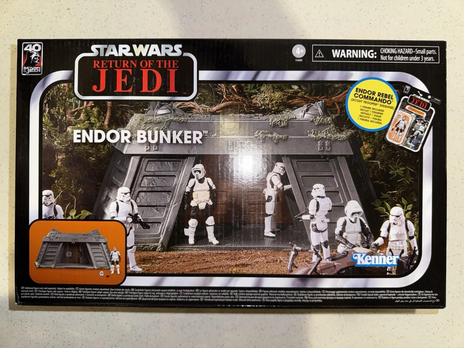 Star Wars Return Of the Jedi Endor Bunker Playset