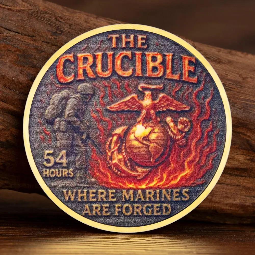 U.S. Marine Corps USMC Commemorative Challenge Coin Military Veteran Gift