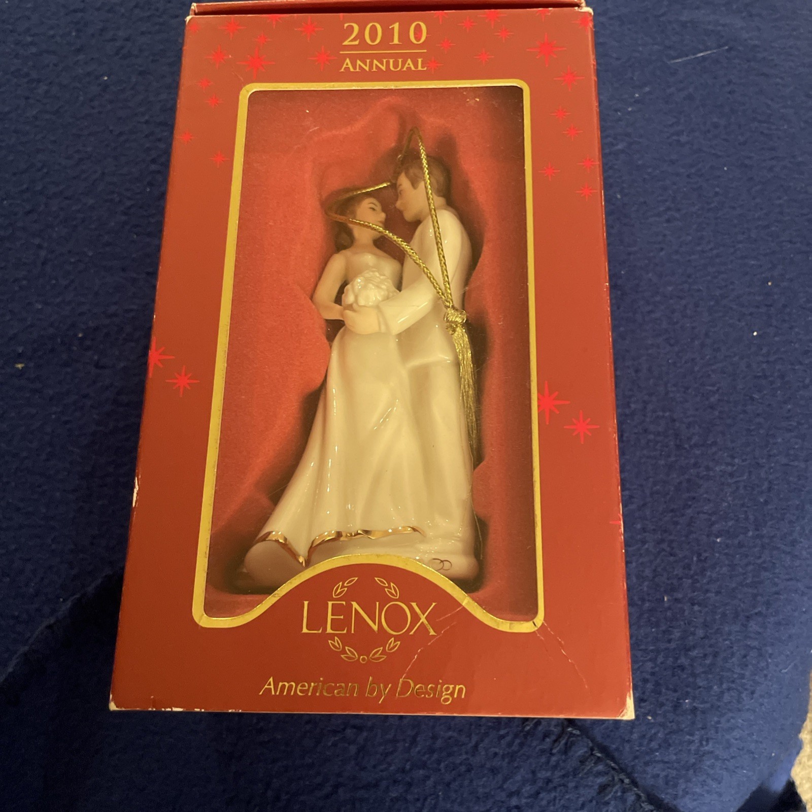 Lenox 2010 Bride and Groom Porcelain Figurine Cake Topper/Ornament Wedding ~ NEW Lenox 2010 Bride and Groom Porcelain Figurine Cake Topper/Ornament Wedding ~ NEW