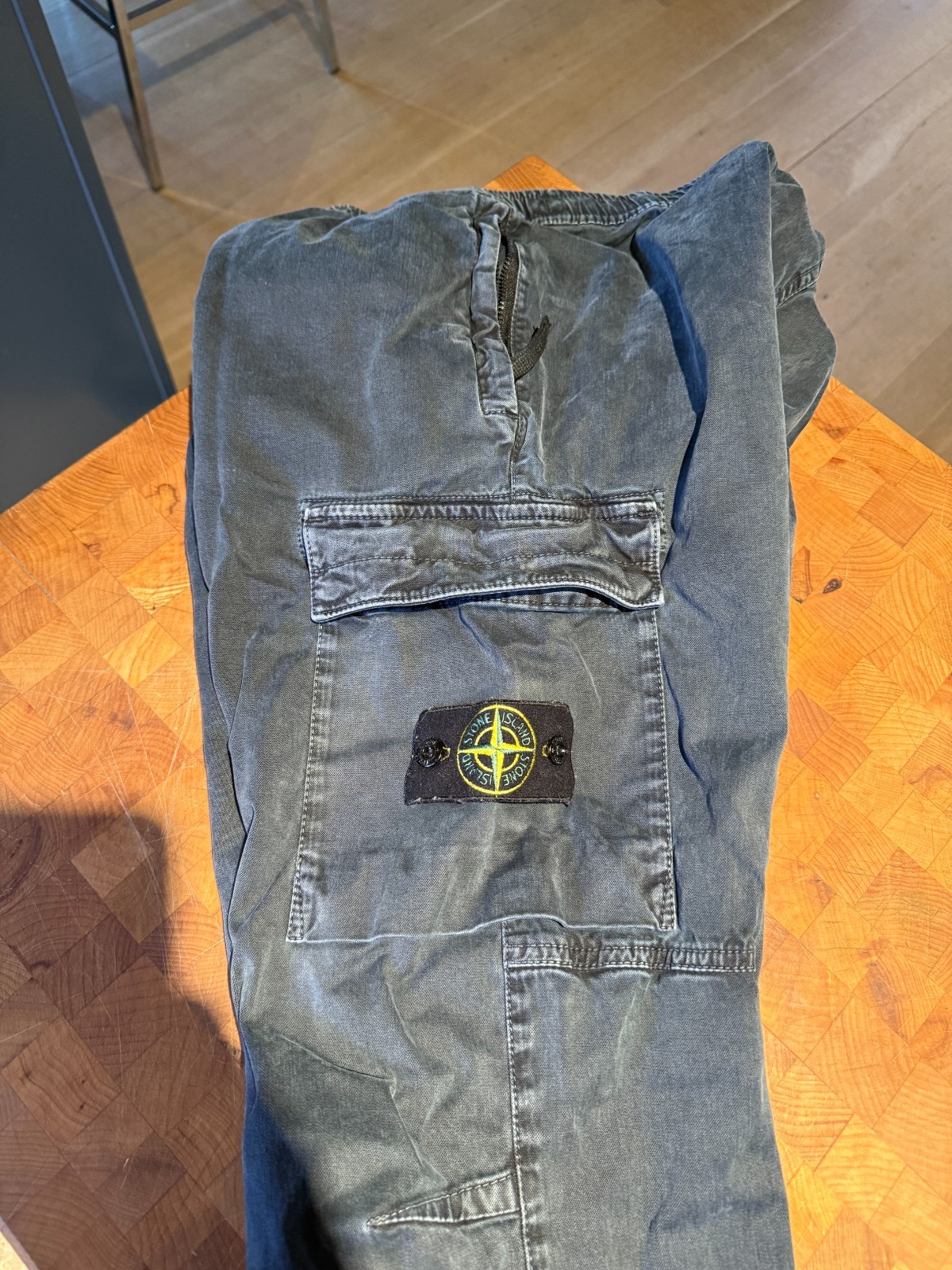 Stone Island Mens Cargo Pants
