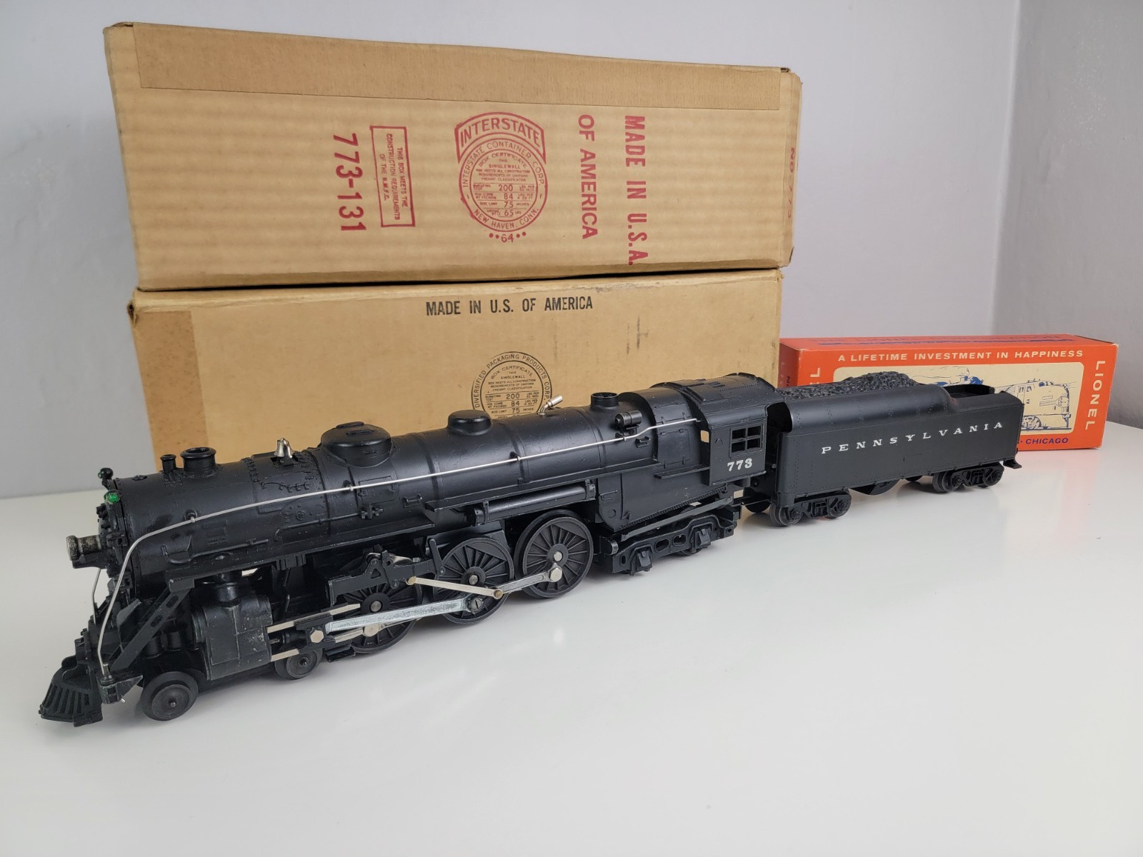 Lionel Postwar 773 LTS. 1964. Boxes and Master Carton Lionel Postwar 773 LTS. 1964. Boxes and Master Carton