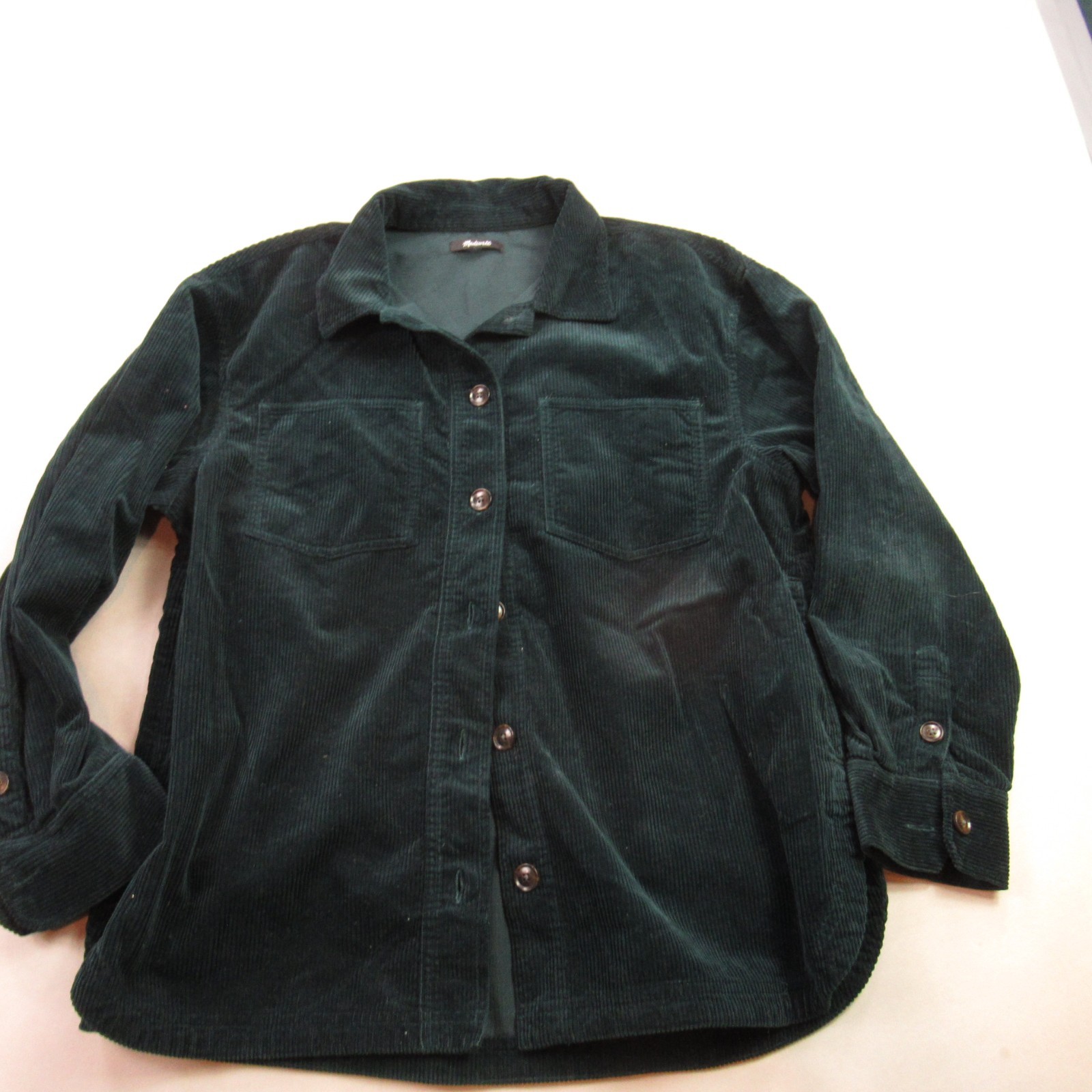 Madewell Shirt Womens Large Long Sleeve Button Front Outdoor Casual Green Madewell Shirt Womens Large Long Sleeve Button Front Outdoor Casual Green