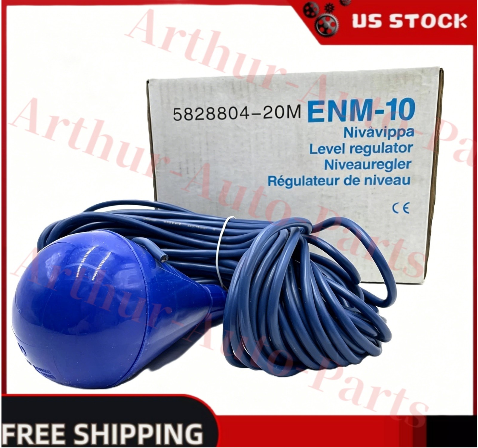 For 1X FLYGT ENM-10 Level Regulator 5828802-6M 5828803-13M 5828804-20M For 1X FLYGT ENM-10 Level Regulator 5828802-6M 5828803-13M 5828804-20M