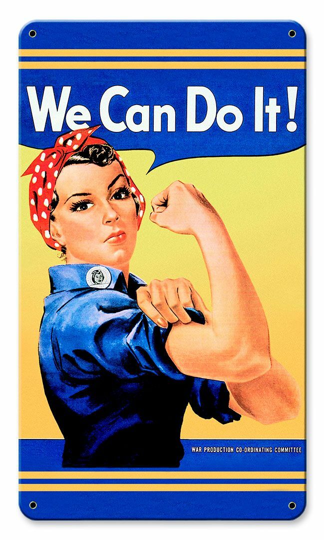 ROSIE THE RIVETER WWII WAR STYLE 14