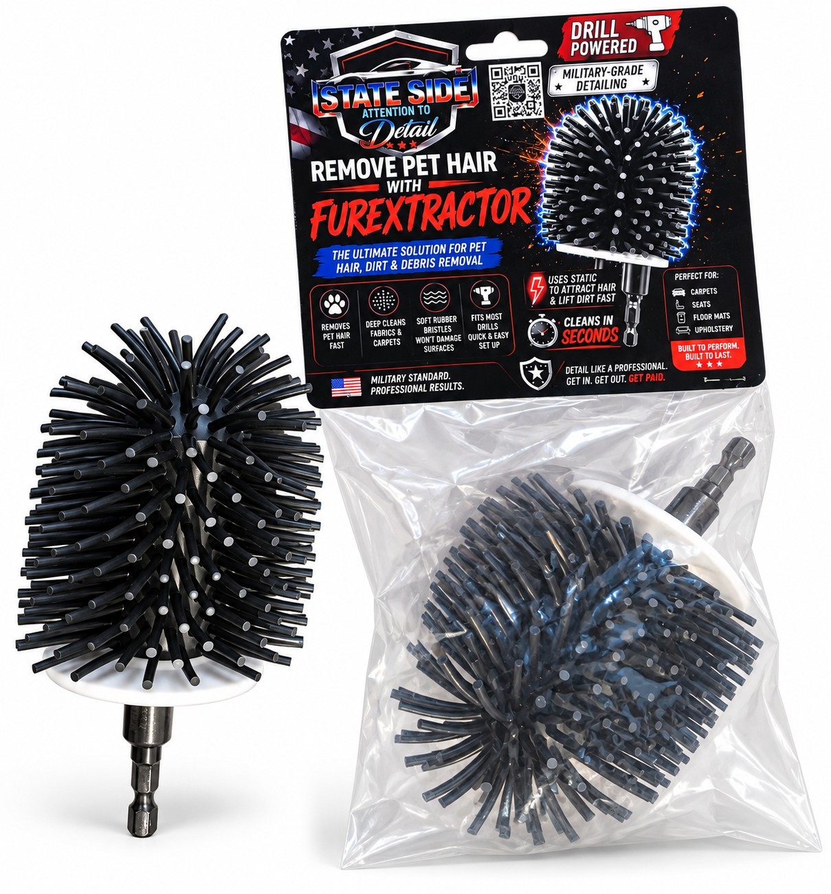 FurExtractor  Pet Hair Removal/ Loosen Tool