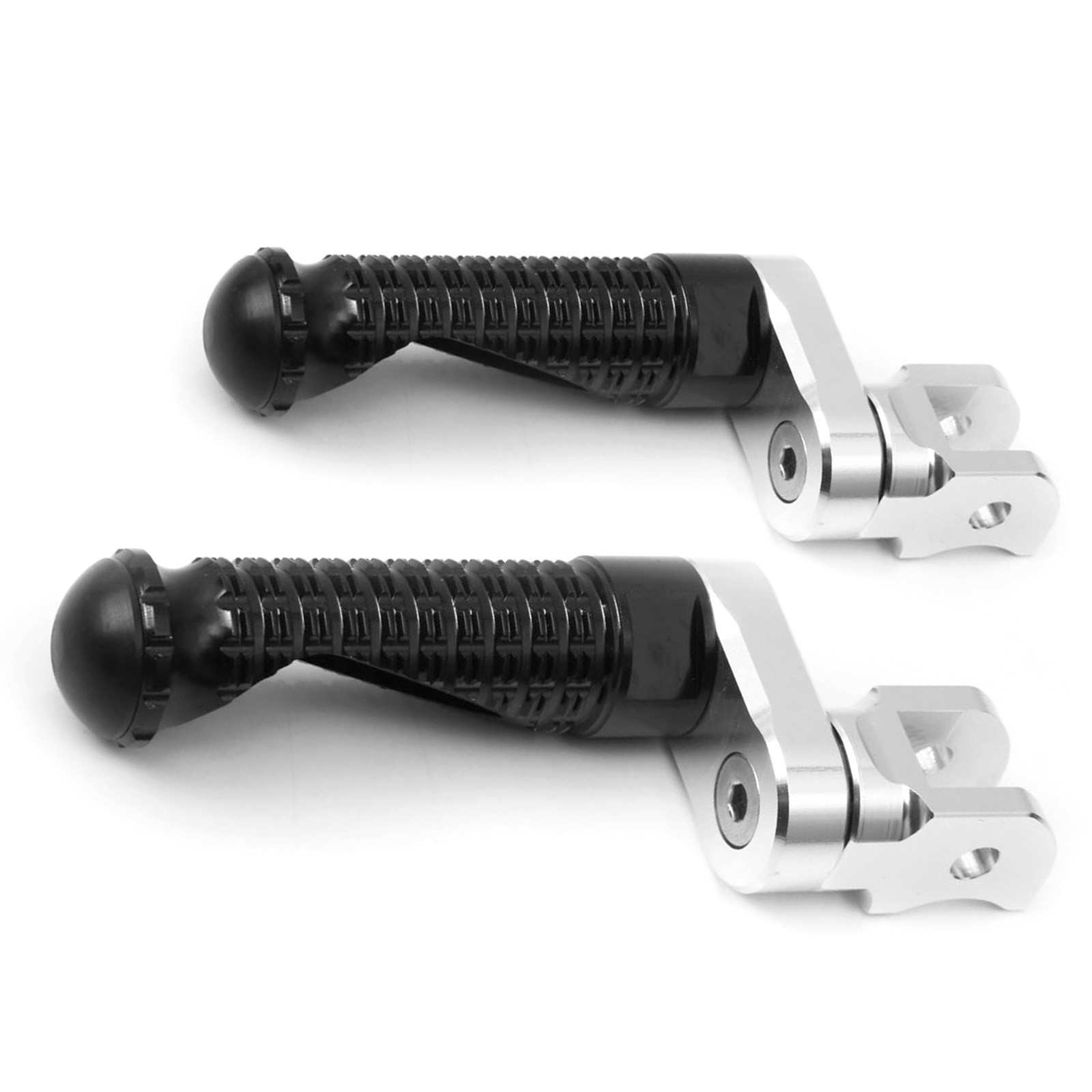 MPRO 1 inch Riser Black Front Foot Pegs For ZX-6R 636 Ninja 13-17 18 19 20