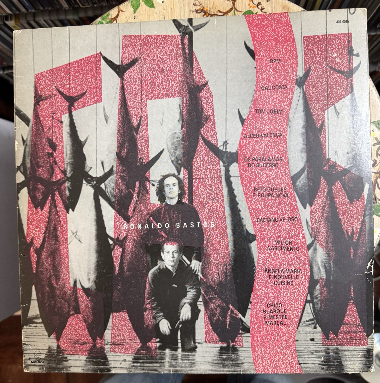 Vinyl Record Ronaldo Bastos Canções de Ronaldo Bastos Promo LP Vinyl Record Ronaldo Bastos Canções de Ronaldo Bastos Promo LP